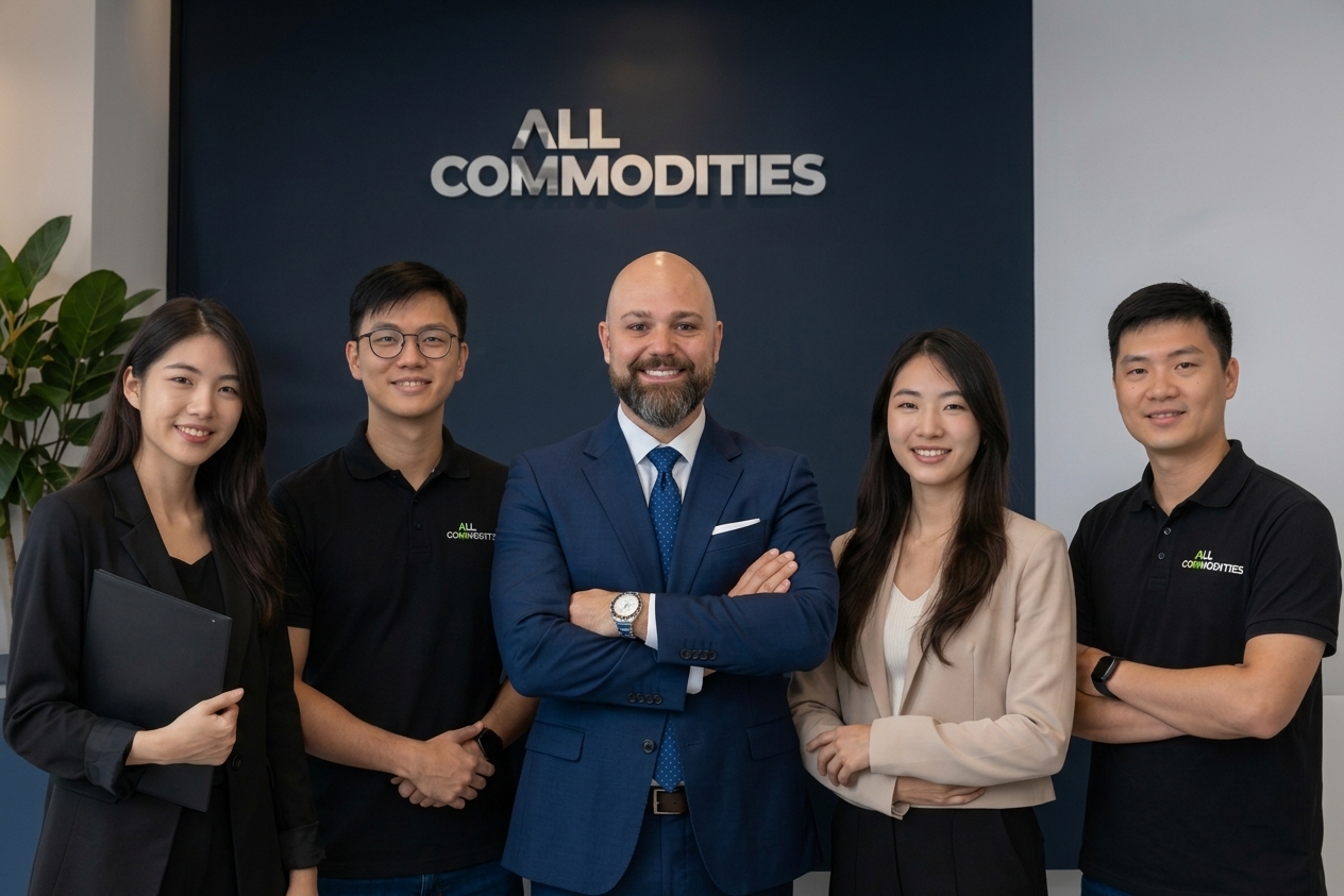 Equipe local da All Commodities na China